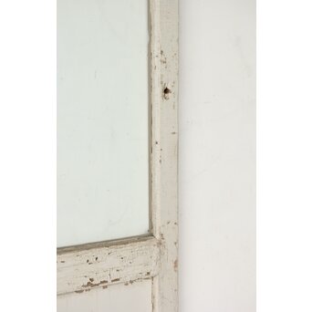 アンティーク クリアガラス戸 2枚1組　D193 