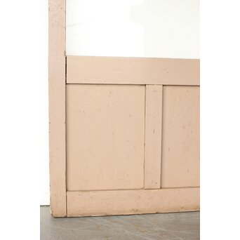 アンティーク クリアガラス戸 2枚1組　D193 