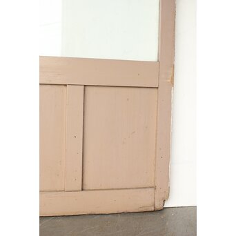 アンティーク クリアガラス戸 2枚1組　D193 