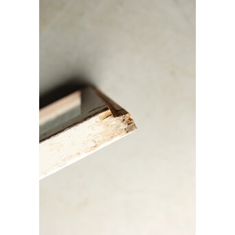 アンティーク クリアガラス戸 2枚1組　D193 