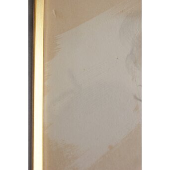 東郷青児 婦人像 色紙額装　Z569 