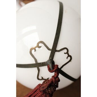 銅飾 球体電笠照明　A491 