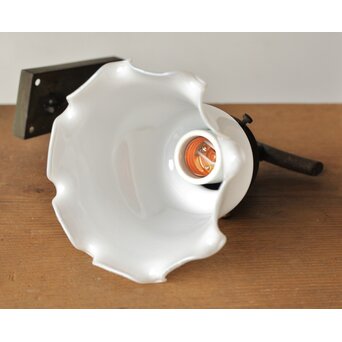 フリルシェード 壁付ブラケット照明 2個1組　A493 