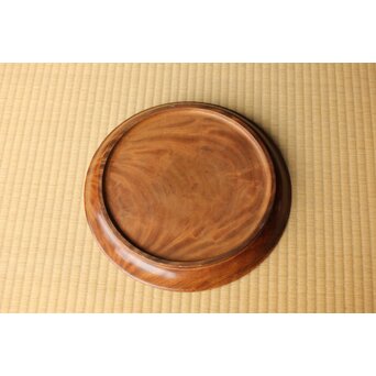 寿山作 刳貫盆　X570 