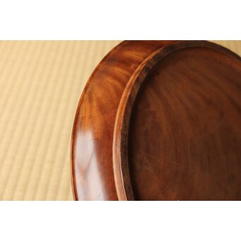 寿山作 刳貫盆　X570 