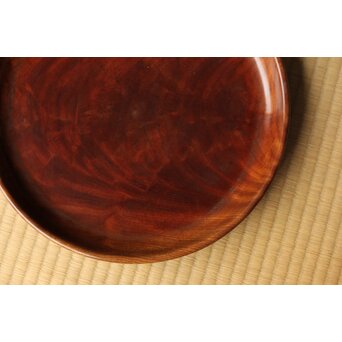 寿山作 刳貫盆　X570 