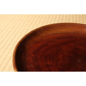 寿山作 刳貫盆　X570 