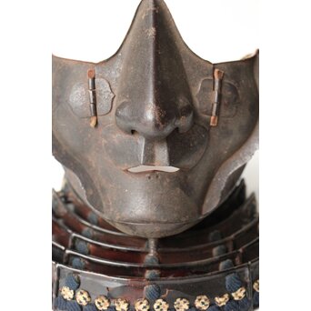 鉄地 百二十間 霰筋兜　M448 