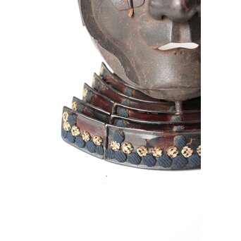 鉄地 百二十間 霰筋兜　M448 