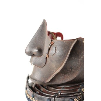 鉄地 百二十間 霰筋兜　M448 