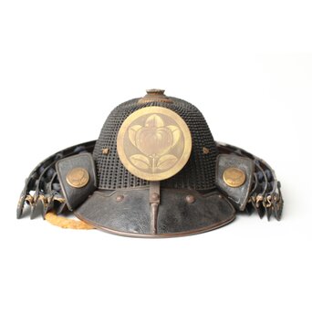 鉄地 百二十間 霰筋兜　M448 