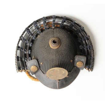 鉄地 百二十間 霰筋兜　M448 