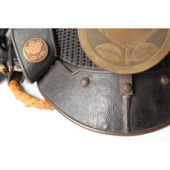 鉄地 百二十間 霰筋兜　M448 