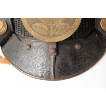 鉄地 百二十間 霰筋兜　M448 