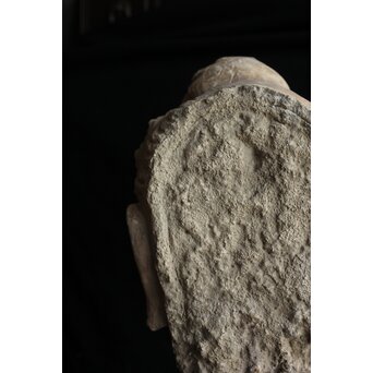 ガンダーラ美術 ストゥッコ 仏頭　X573 