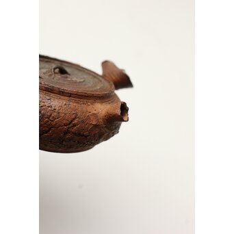 雲林院宝山/寶山 十七代 昌平作 南蛮急須 　P514 