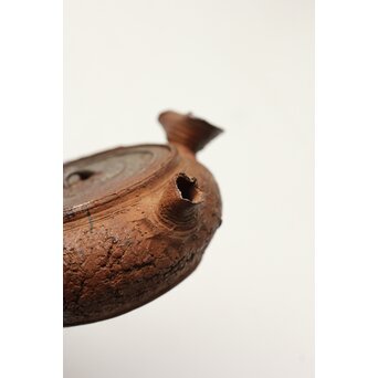 雲林院宝山/寶山 十七代 昌平作 南蛮急須 　P514 