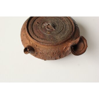 雲林院宝山/寶山 十七代 昌平作 南蛮急須 　P514 