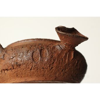 雲林院宝山/寶山 十七代 昌平作 南蛮急須 　P514 