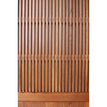 総欅 格子蔵戸　W0181 