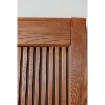 総欅 格子蔵戸　W0181 