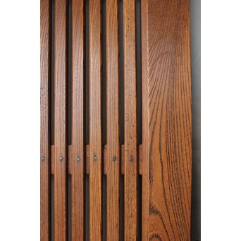 総欅 格子蔵戸　W0181 