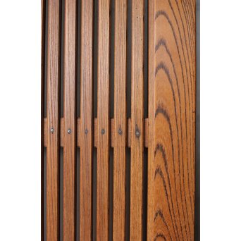 総欅 格子蔵戸　W0181 