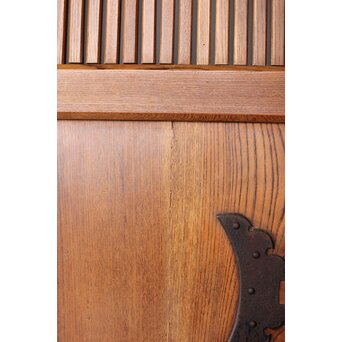 総欅 格子蔵戸　W0181 