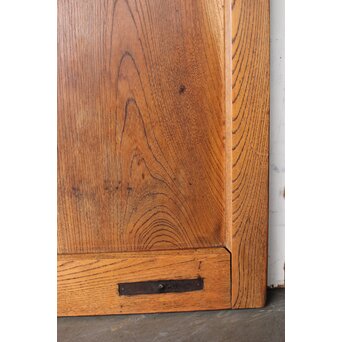 総欅 格子蔵戸　W0181 