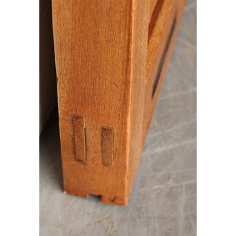 総欅 格子蔵戸　W0181 