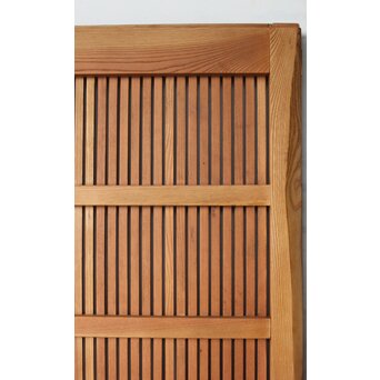 総欅 格子蔵戸　W0181 