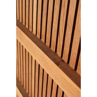 総欅 格子蔵戸　W0181 