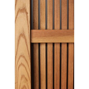 総欅 格子蔵戸　W0181 