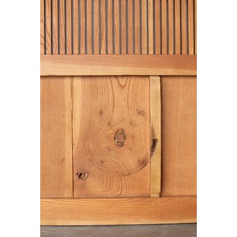 総欅 格子蔵戸　W0181 