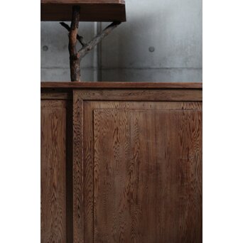 良杢 違棚 茶棚　X576 