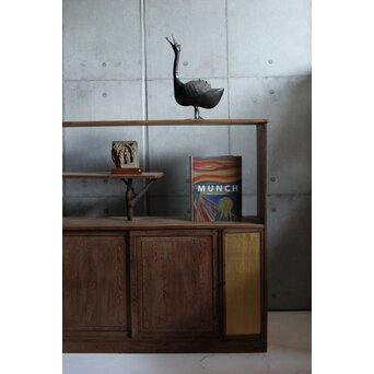 良杢 違棚 茶棚　X576