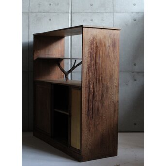 良杢 違棚 茶棚　X576 