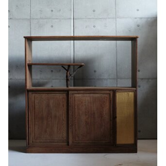 良杢 違棚 茶棚　X576 