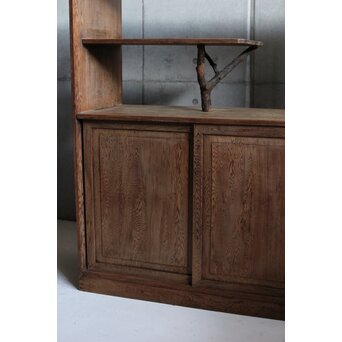 良杢 違棚 茶棚　X576 