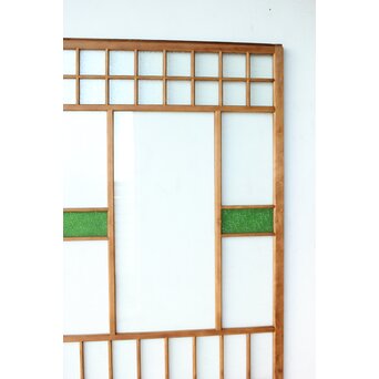 全面レトロガラス建具 4枚1組　GD0265Y 