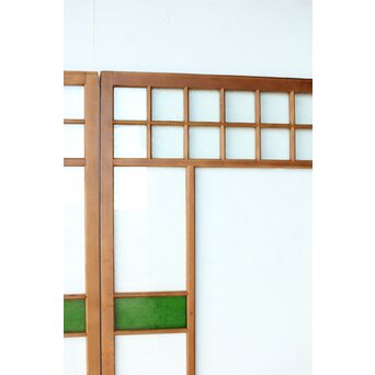 全面レトロガラス建具 4枚1組　GD0265Y 