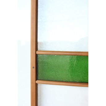 全面レトロガラス建具 4枚1組　GD0265Y 