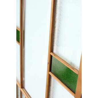 全面レトロガラス建具 4枚1組　GD0265Y 