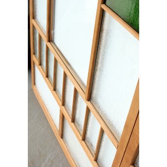 全面レトロガラス建具 4枚1組　GD0265Y 