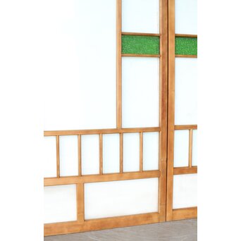 全面レトロガラス建具 4枚1組　GD0265Y 