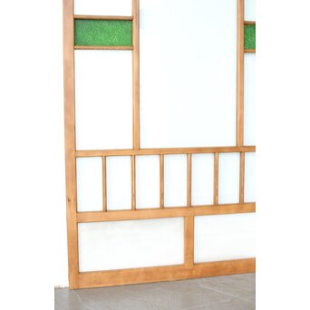 全面レトロガラス建具 4枚1組　GD0265Y 