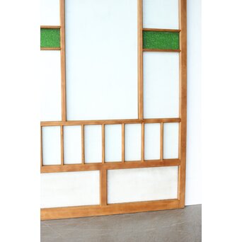 全面レトロガラス建具 4枚1組　GD0265Y 