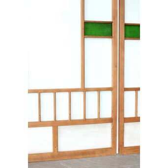 全面レトロガラス建具 4枚1組　GD0265Y 