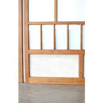 全面レトロガラス建具 4枚1組　GD0265Y 