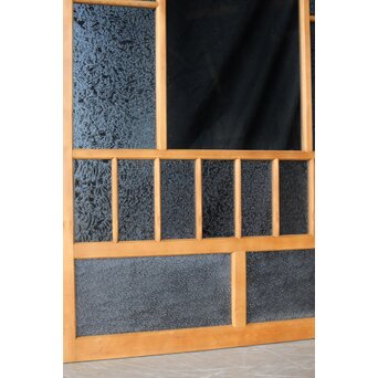 全面レトロガラス建具 4枚1組　GD0265Y 